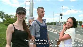 Czech Teen Convinced for Outdoor Public Sex