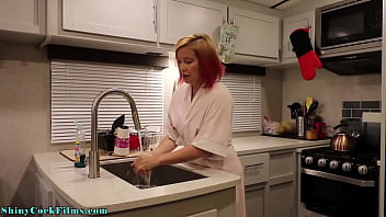 Son Takes Advantage of Mom Stuck in Sink - Jane Cane