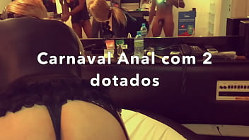 CARNAVAL COM DUAS PIROCAS ENORMES