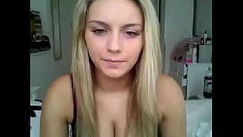 Total hottie british blonde teen - fit chav strips at home when nobody else is in