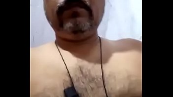 strong indian muscular old man