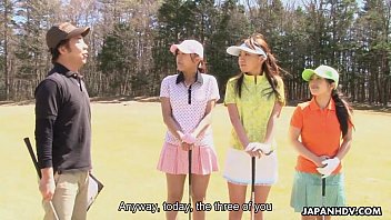 japanhdv Golf Fan Erika Hiramatsu Nao Yuzumiya Nana Kunimi scene3 trailer