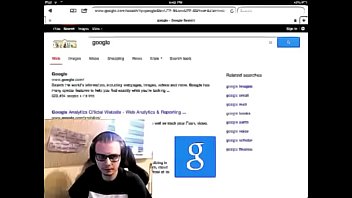 rafis googling google listening to a song