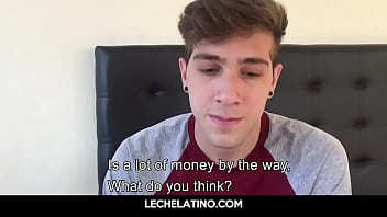 Lonely Latin boy sucks and rides uncut dick-LECHELATINO.COM