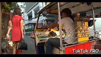 Oversexed thai bitch copulates hard