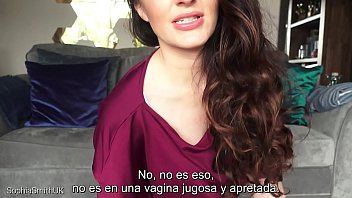 Morena Sophia Smith hablar sucio en inglés pero los subtítulos en español