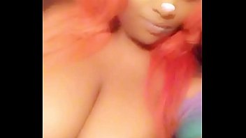 Huge tits ebony cam girl first time