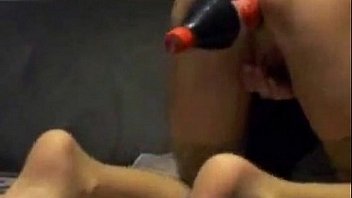 How to Use Cocacola Bottle to Fist Asshole Amateur...  - abuserporn.com
