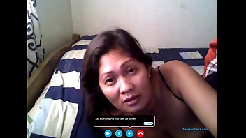 Filipina - Merri Berstagos - Vid Chat with BF