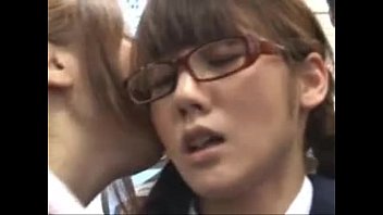 Japanese lesbian in public