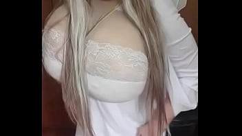 Ever seen sucah angel haha Susi is teasing you in a costume of an angel she i sshowing her big cup k boobs and wants you to lick her fat nipples she is taking off clothes fuck me and i am so horny putting lush in pussy.