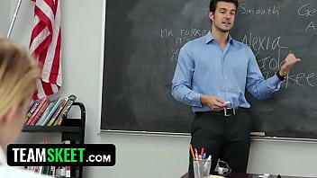 Innocent High - Slutty Teen (Alexia Gold) Seduce And Fucks Teacher
