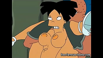 Futurama Leela and Fry seduced toons