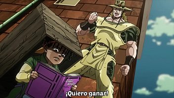 jojo's bizarre adventure stardust crusaders Egypt Arc capitulo 13 (sin censura)