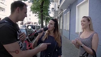 HITZEFREI Cute blonde finds random guy on street