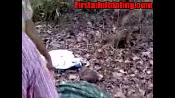 Indian amateur desi sex in public forest