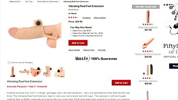 Vibrating Real Feel Extension – Penis Extension Review