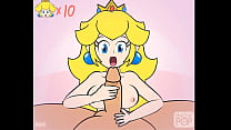 Princess Peach : Titfuck